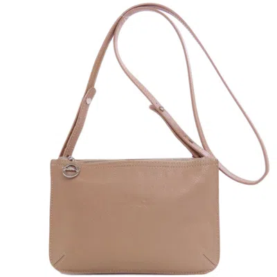 Pre-owned Longchamp Brown Leather Shoulder Bag ()