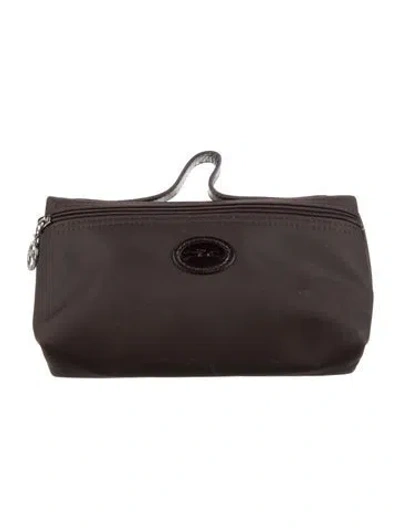 Pre-owned Longchamp Brown  Cosmetic Bag