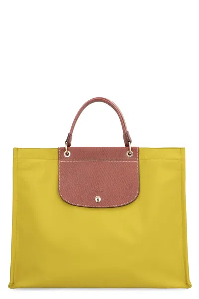Longchamp Cabas L Tote Bag In Green