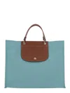 Longchamp Cabas  Du Marché - Sac Cabas L In Blue