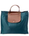 Longchamp Large Canvas Tote