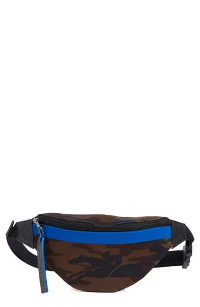Longchamp Camo Belt Bag In Blue