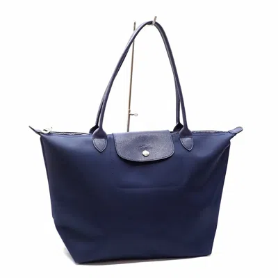Pre-owned Longchamp Canvas Shoulder Bag ()