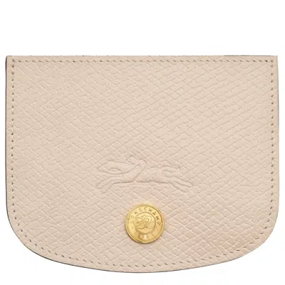 Longchamp Card Holder Épure In Neutral