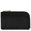 Longchamp Porte-cartes Le Foulonné In Black