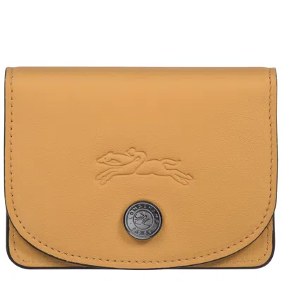 Longchamp Le Pliage Xtra Card Holder In Honey