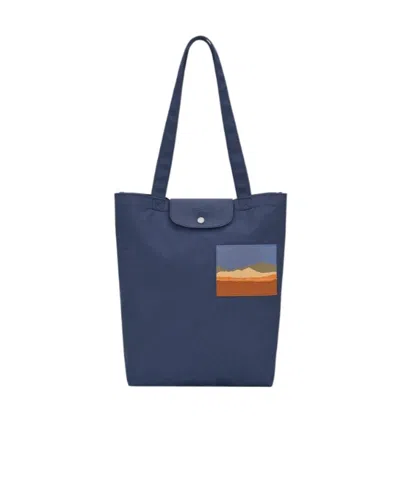 Longchamp Caroline Helain X  M Handbag In Thistle