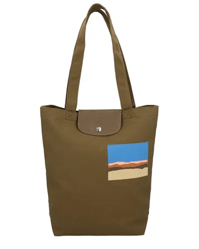 Longchamp Caroline Helain X M Tote In Brown