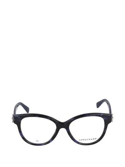 Longchamp Cat-eye Eyeglasses In Blue