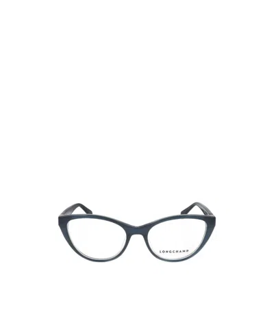 Longchamp Cat-eye Frame Glasses In White