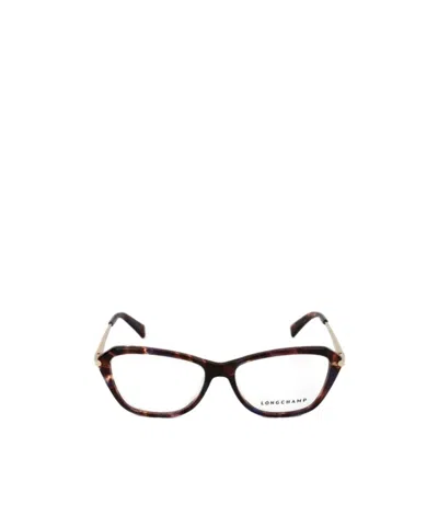 Longchamp Cat-eye Frame Glasses In White