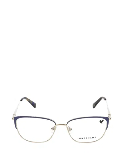 Longchamp Cat-eye Glasses In Gold