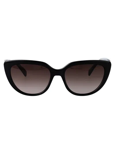 Longchamp Cat Eye Sunglasses Lo766 S 1 In Black