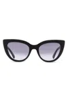 Longchamp Cat Eye Sunglasses In Schwarz