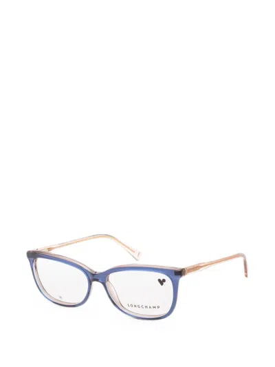Longchamp Cat-eye Frame Glasses In Pattern