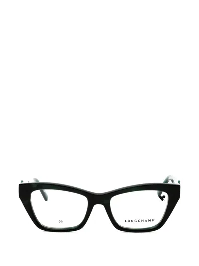 Longchamp Cat-eye Frame Glasses In Black