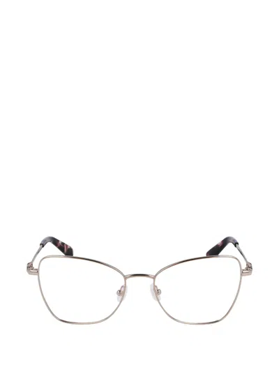 Longchamp Cat-eye Glasses In Gold