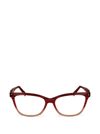 Longchamp Cat-eye Glasses In Red
