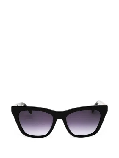 Longchamp Cat-eye Sunglasses In Black