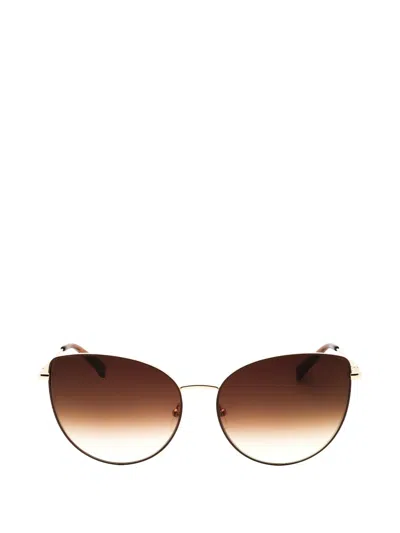 Longchamp Cat-eye Sunglasses In Brown