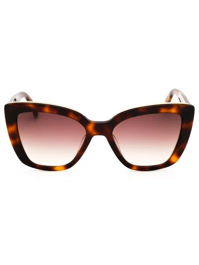 Longchamp Cat-eye Sunglasses For Women - Stylish And Comfortable In Brown