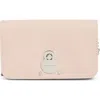Longchamp Cavalcade Leather Wallet On A Chain In Pattern