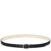 Longchamp Ceinture Femme Le Foulonné In Black