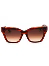 Longchamp Chic Cat Eye Women's Sunglasses In Multi