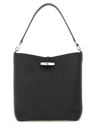 Longchamp Chic Mini Hobo Handbag - Perfect For Every Occasion In Black