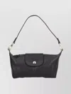 Longchamp Chic Shoulder Bag Adjustable Strap In Black