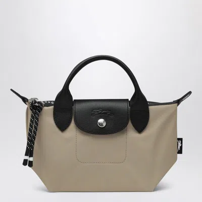 Longchamp Clay Le Pliage Energy Xs Bag In Gray