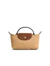 Longchamp Clutch Bag With 'le Pliage Original' Handle