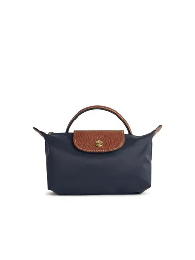 Longchamp Clutch Bag With 'le Pliage Original' Handle