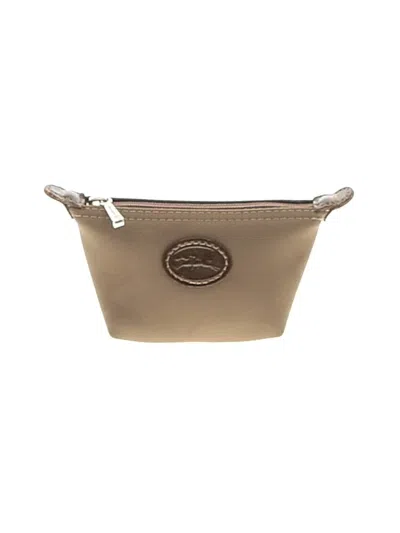 Pre-owned Longchamp Coin Purse In Brown