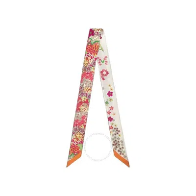 Longchamp Collier De Fleurs Bandeau In Orange