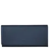Longchamp Continental Leather Wallet In Blue