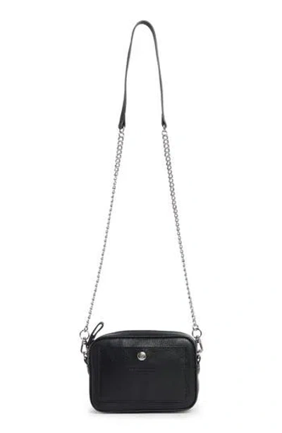 Longchamp Convertible Leather Crossbody Bag In Navy