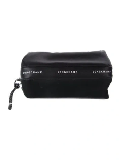 Pre-owned Longchamp Cosmetic Bag In Black
