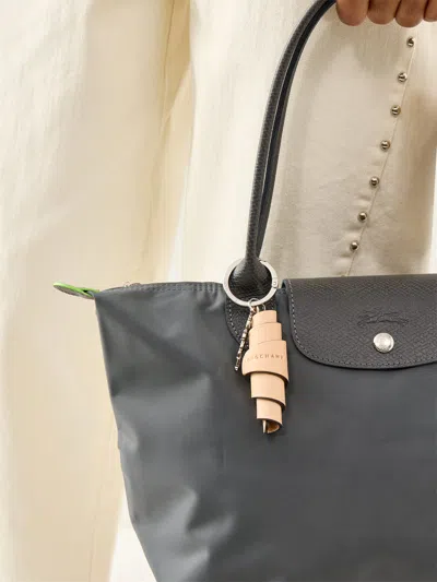 Longchamp Croissant Key Ring Bag