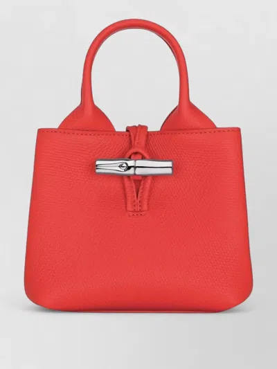 Longchamp Crossbody Bag Detachable Strap Top Handle