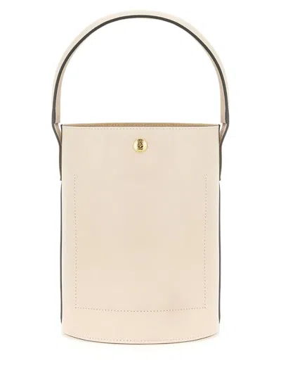 Longchamp Cuir De Russie Bucket Bag
