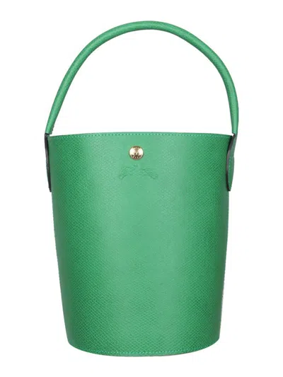 LONGCHAMP LONGCHAMP "CUIR DE RUSSIE" BUCKET BAG