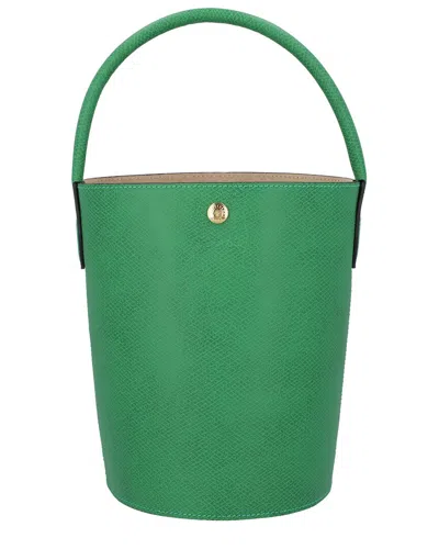 Longchamp Sac Seau S Épure In Green