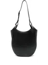 Longchamp `le Foulonné` Large Hobo Bag In Black