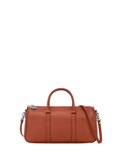 Longchamp Adjustable Shoulder Strap Shoulder Bag In Brown