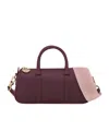 Longchamp Daylong S Leather Tote Bag In Red
