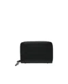 Longchamp Debossed-logo Leather Wallet In Black