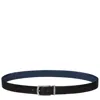 Longchamp Delta Box In Black/navy