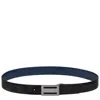 Longchamp Delta Box In Black/navy