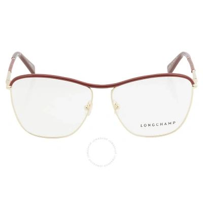 Longchamp Demo Aviator Ladies Eyeglasses Lo2121l 721 58 In N/a